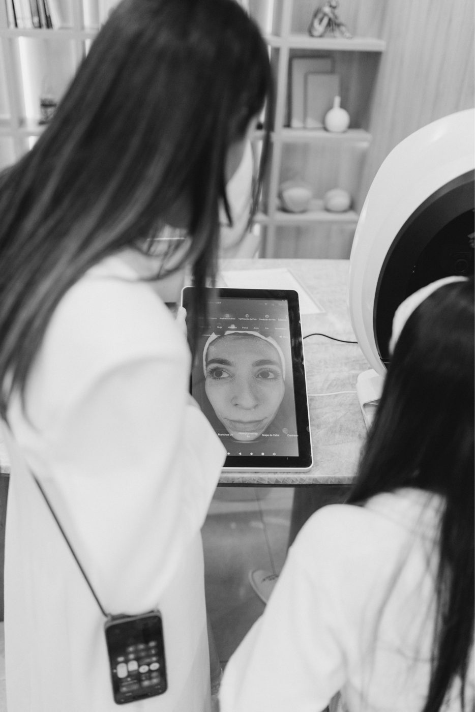 Dermascan mapeando a pele