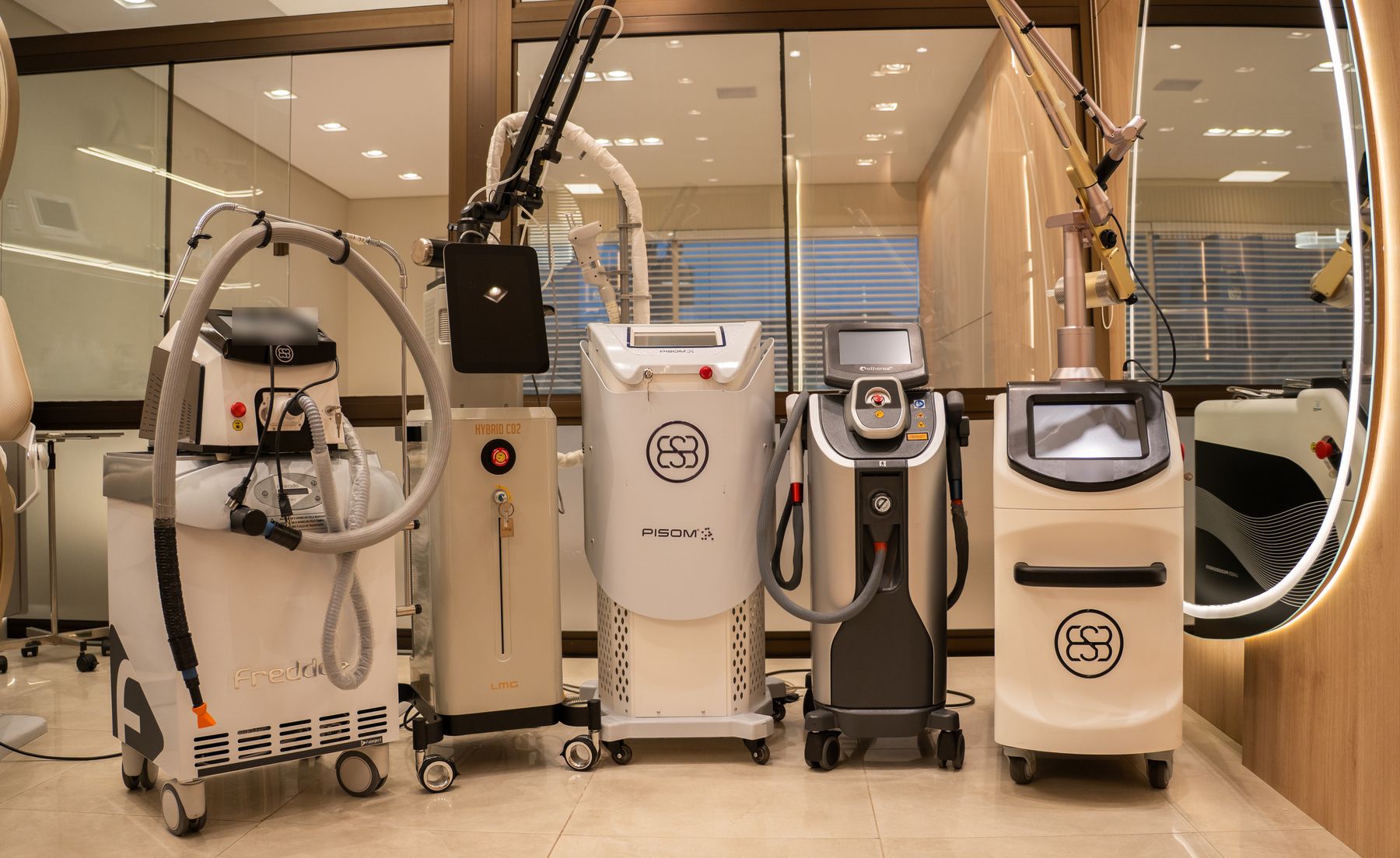 Sala da BTZ Med com todas as tecnologias, em Novo Hamburgo